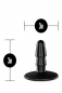 Preview: Lock On Adapter with Suction Cup, black